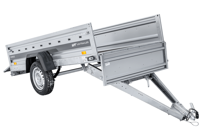 Autotransportanhänger auf Federn 264×125 UNITRAILER FORCE 264/R KIPP-Neu