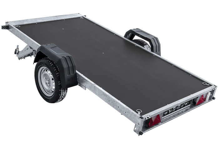 Autotransportanhänger auf Federn 264×125 UNITRAILER FORCE 264/R KIPP-Neu
