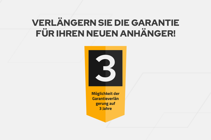 Leichter Anhänger auf Blattfedern 264×150 UNITRAILER GARDEN 265/R KIPP mit Gitterwänden, H-0 Rahmen und grauer Plane-Neu